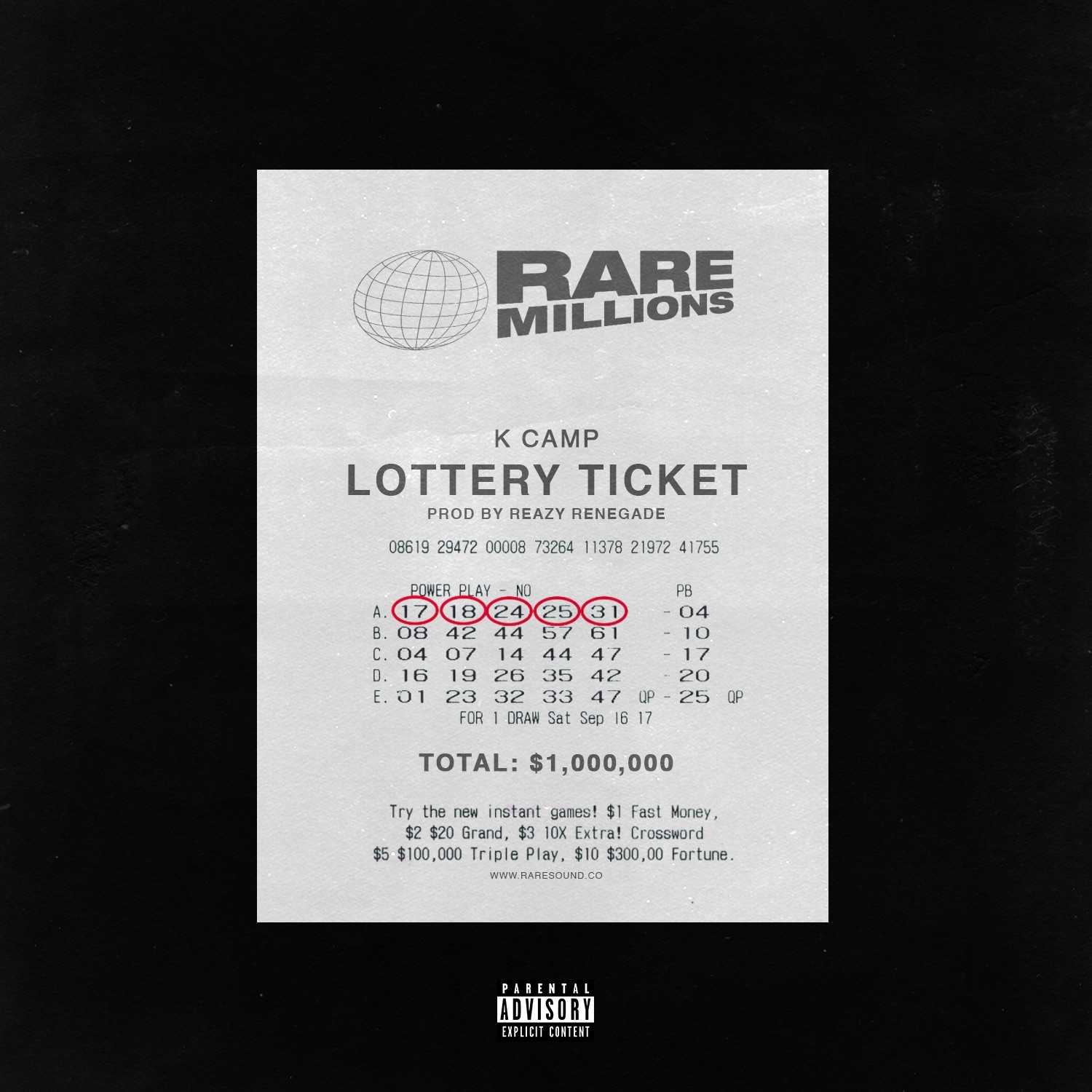 K Camp - Lottery (Renegade)